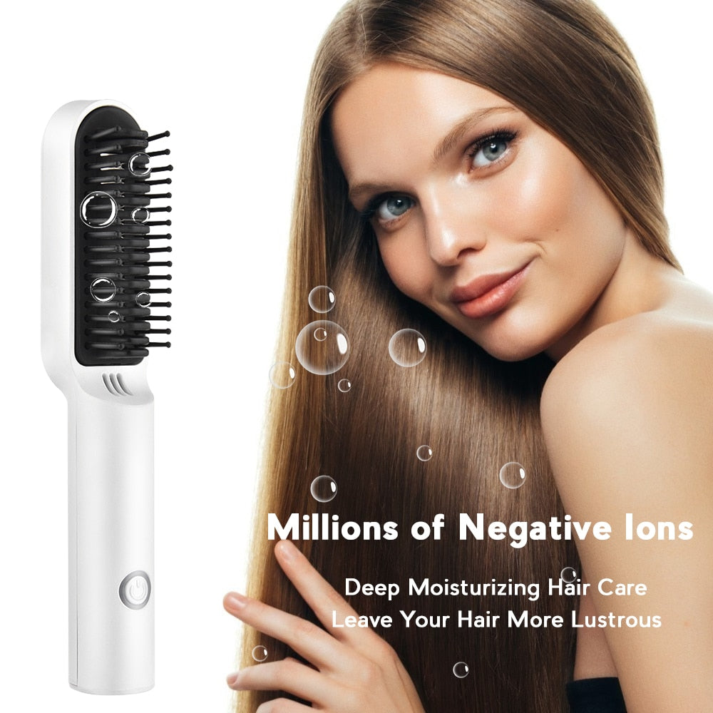 Wireless Hair Styling Comb